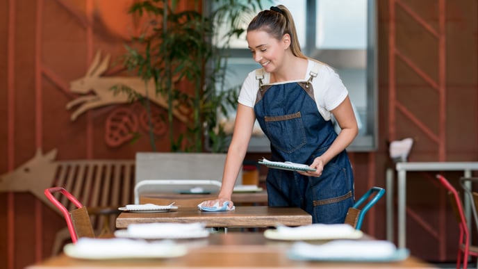 Gestire la disposizione dei tavoli al ristorante