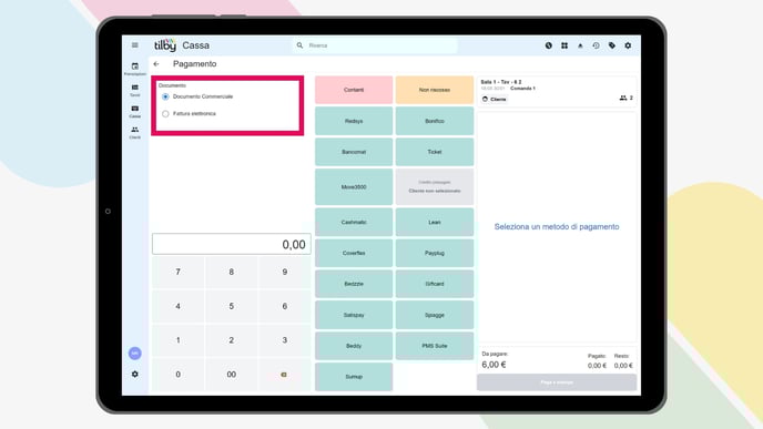 Aggiornamento Tilby 5.0.3
