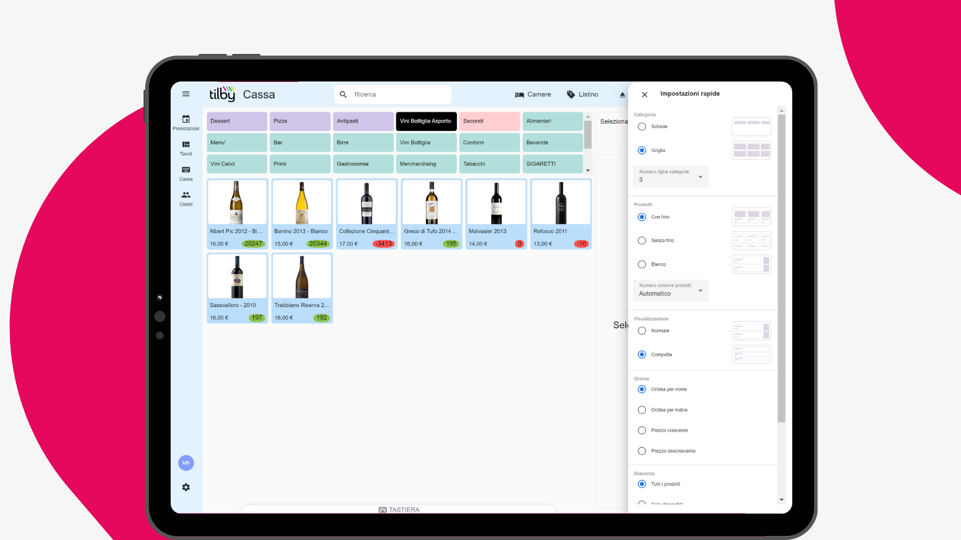 Tilby Update 5.0.24 - Giacenze